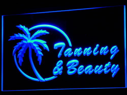 Tanning & Beauty Shop Tan Neon Light Sign